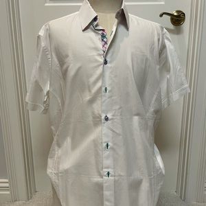 Jared Lang white shirt